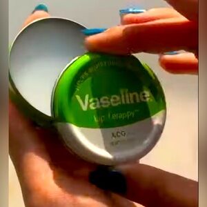 Aloe Vaseline. Clinically proven to heal dry lips.